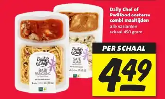 Nettorama Daily Chef of Padifood oosterse combi maaltijden aanbieding