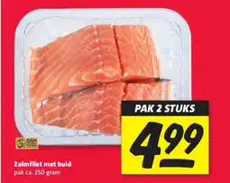 Nettorama Zalmfilet met huid aanbieding