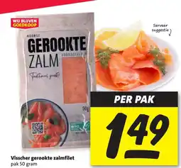 Nettorama Visscher gerookte zalmfilet aanbieding