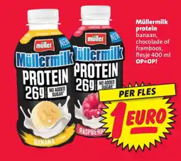 Nettorama Müllermilk protein banaan, chocolade of aanbieding