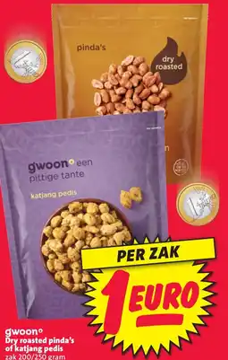 Nettorama Gwoonº Dry roasted pinda's of katjang pedis aanbieding