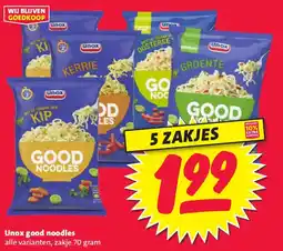 Nettorama Unox good noodles aanbieding