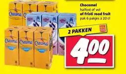 Nettorama Chocomel of Fristi rood fruit aanbieding