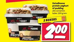Nettorama Zuivelhoeve protein yoghurt of pudding aanbieding