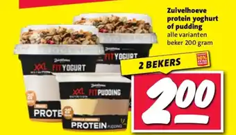 Nettorama Zuivelhoeve protein yoghurt of pudding aanbieding