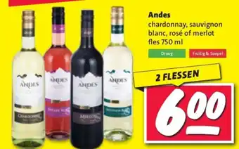 Nettorama Andes aanbieding