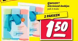 Nettorama Gwoon microvezel doekjes aanbieding