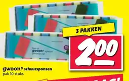 Nettorama Gwoon schuursponsen aanbieding