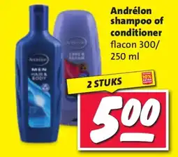 Nettorama Andrélon shampoo of conditioner aanbieding