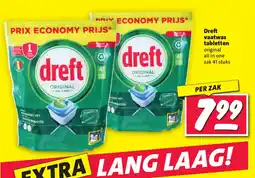 Nettorama Dreft vaatwas tabletten aanbieding