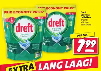 Nettorama Dreft vaatwas tabletten aanbieding