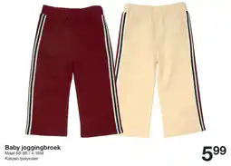 Zeeman Baby joggingbroek aanbieding
