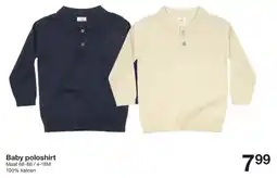 Zeeman Baby poloshirt aanbieding