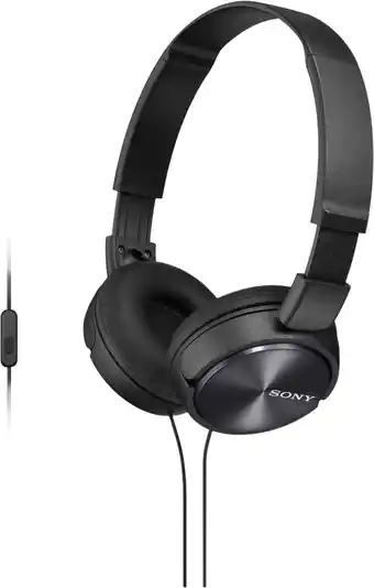 Coolblue Sony MDR-ZX310AP Zwart aanbieding