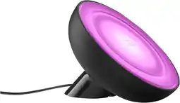 Coolblue Philips Hue Bloom tafellamp White & Color Zwart aanbieding