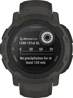 Coolblue Garmin Instinct 2 Grafiet aanbieding
