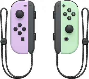 Coolblue Nintendo Switch Joy-Con Pastel Set Paars/Groen aanbieding