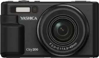 Coolblue Yashica City 200 Zwart aanbieding