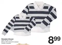 Zeeman Sweater blouse aanbieding