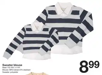 Zeeman Sweater blouse aanbieding