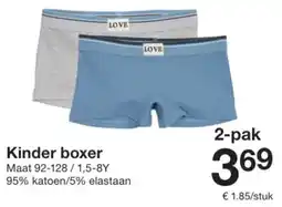 Zeeman Kinder boxer aanbieding