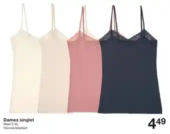 Zeeman Dames singlet aanbieding