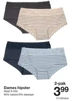 Zeeman Dames hipster aanbieding