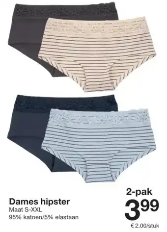 Zeeman Dames hipster aanbieding
