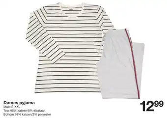 Zeeman Dames pyjama aanbieding