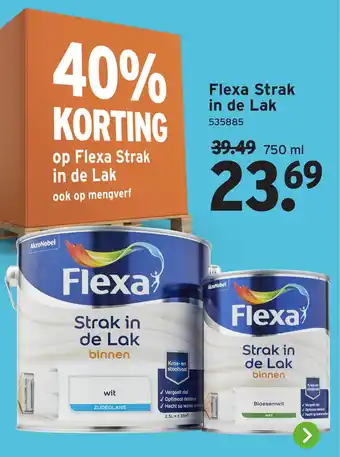 GAMMA Flexa Strak in de Lak aanbieding