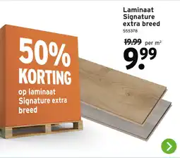 GAMMA Laminaat Signature extra breed aanbieding