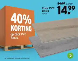 GAMMA Click PVC Basic aanbieding