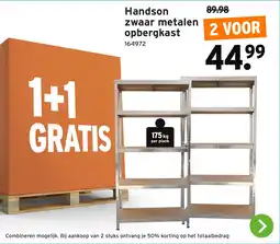 GAMMA Handson zwaar metalen opbergkast aanbieding