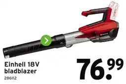 GAMMA Einhell 18V bladblazer aanbieding