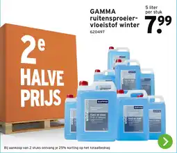 GAMMA GAMMA ruitensproeiervloeistof winter aanbieding