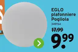 GAMMA EGLO plafonniere Pogliola aanbieding