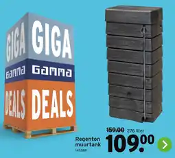 GAMMA Regenton muurtank aanbieding