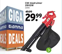 GAMMA CMI bladruimer 2800W aanbieding