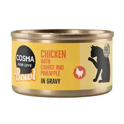Zooplus 6x80g Kipfilet Bowl Cosma Kattenvoer aanbieding