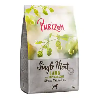 Zooplus Purizon Single Meat Adult Lam met Erwten en Hopbloemen - 1 kg aanbieding