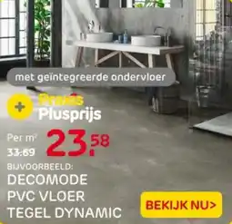 Praxis Decomode PVC vloer tegel dynamic aanbieding