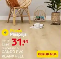 Praxis Cando PVC plank feel aanbieding