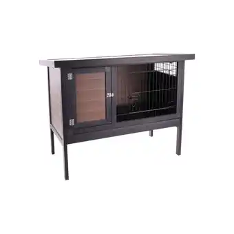 Van Cranenbroek Konijnenhok ramos bruin 113cm aanbieding