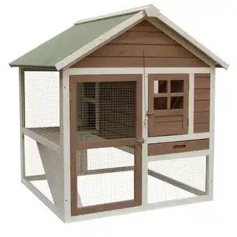 Van Cranenbroek Konijnenhok met ren flappy urban 110cm aanbieding
