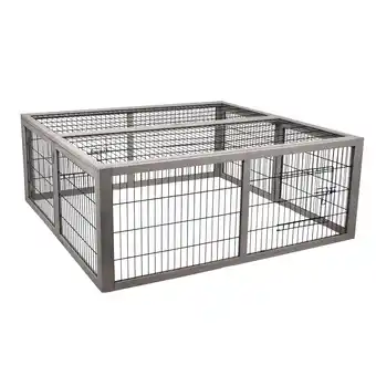 Van Cranenbroek Konijnenren opvouwbaar cottage 116cm aanbieding