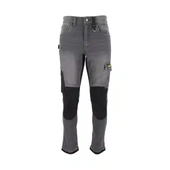Van Cranenbroek Werkjeans Saxon Cratex Pro Line grijs aanbieding