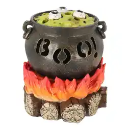 Van Cranenbroek Heksenketel op vuur LED smoke 18cm aanbieding