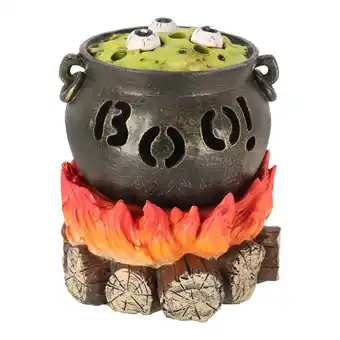 Van Cranenbroek Heksenketel op vuur LED smoke 18cm aanbieding