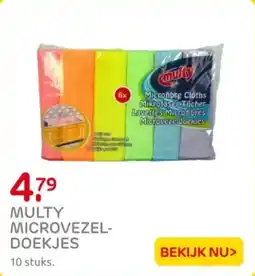Praxis Multy microvezeldoekjes aanbieding