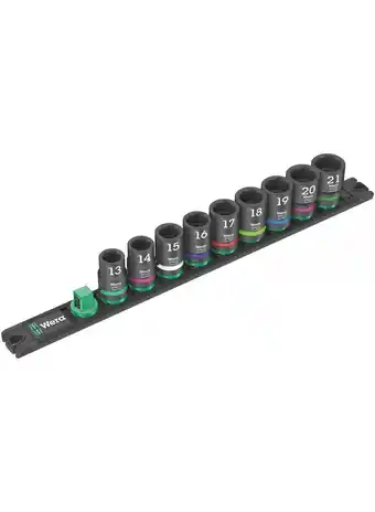 Conrad Wera C Impaktor 05005490001 Dopsleutelset Inch 1/2 9-delig aanbieding
